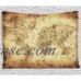 Wall Hanging Wall Galaxy Tapestry Milky Way Map Starry Sky Tapestry Blanket Home Room Wall Decor Colour:Treasure map Size:130X150cm   